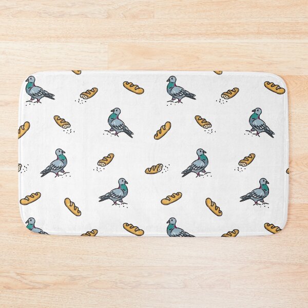 Item preview, Pigeons and long loaves pattern  designed and sold by AleksOrel.