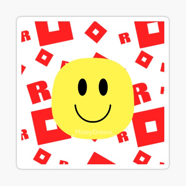 Roblox Noob Stickers Redbubble - roblox happy noob de memestickersco redbubble