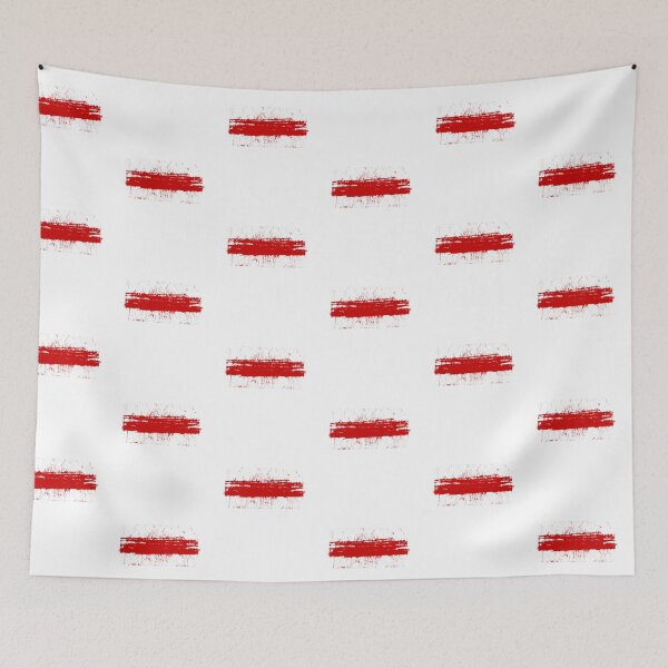 Item preview, Belarus White Red White Flag Protest Symbol designed and sold by ColorBlaster3K.