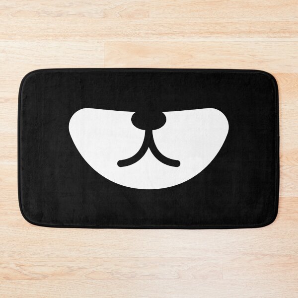 Item preview, Cute Bear Mouth Black Mask designed and sold by picayan.
