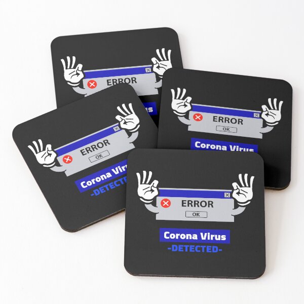 Item preview, Computer Error - Corona virus detected designed and sold by Got-Ya-Bak.