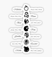 Seven Deadly Sins Sticker