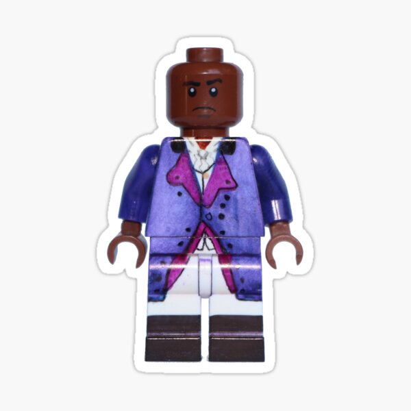 Aaron Burr - Hamilton - Broadway Bricks Sticker
