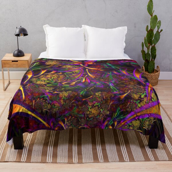 Item preview, ABSTRACT FRACTAL COLORFUL JUNGLE designed and sold by Art-by-Cassy.