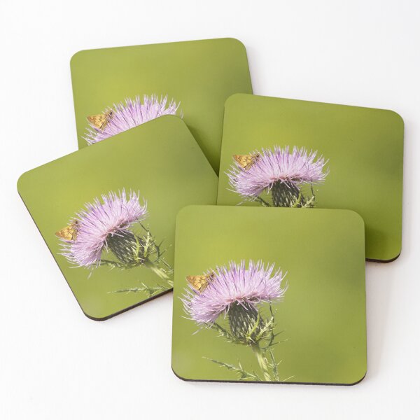 Item preview, Skipper Butterfly on Thistle designed and sold by acwb.
