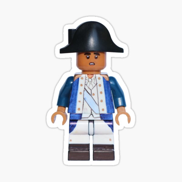 George Washington - Hamilton - Broadway Bricks Sticker