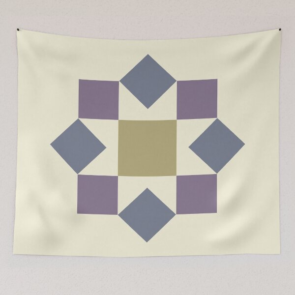 Item preview, Geometric squares in a circle - design by Anne Schuettelspeer designed and sold by schuettelspeer.