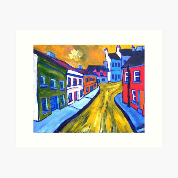 T-Junction (Eyeries, Beara, County Cork, Ireland) Art Print