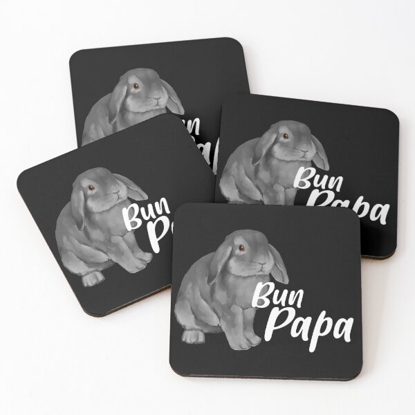 Item preview, Holland Lop Bun Papa (Grey) designed and sold by Mary Huff.