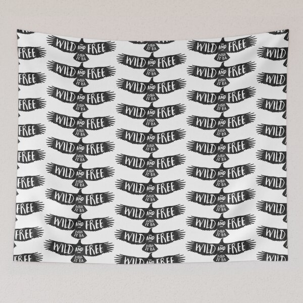Item preview, Wild and Free Born To Be designed and sold by Seb-Sk93.