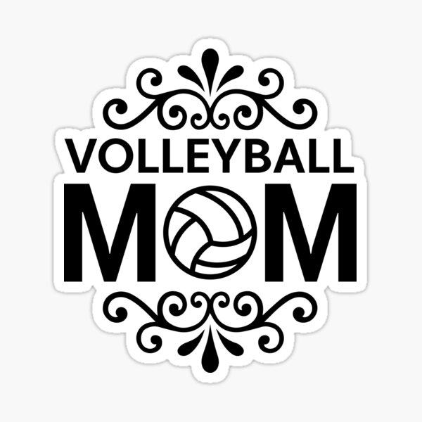 Item preview, Volleyball Mom Swirls designed and sold by HaPenny.