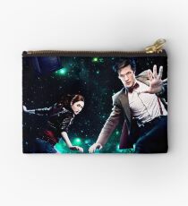 Amy and The Doctor in Space Studio Pouch