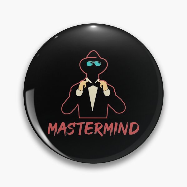 Item preview, Mastermind Sticker designed and sold by gooddesignart.