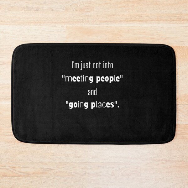 Item preview, "Meeting People" And "Going Places". designed and sold by TeePartyHost.