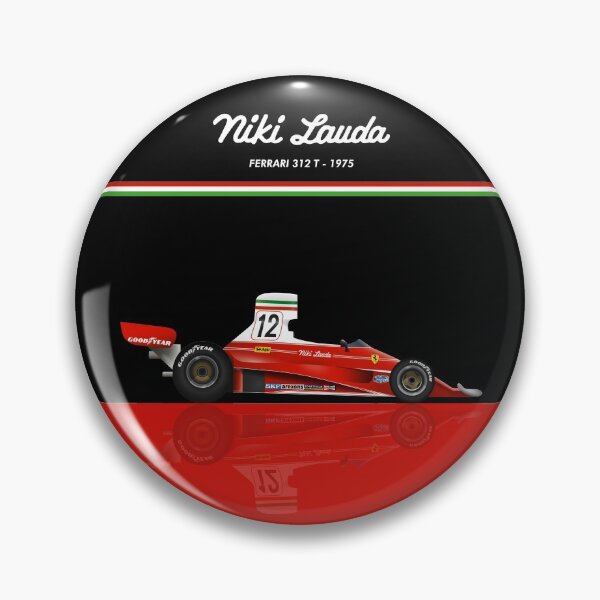 Item preview, Niki Lauda - Ferrari 312 T - 1975 Design 3 designed and sold by andreanastasio.