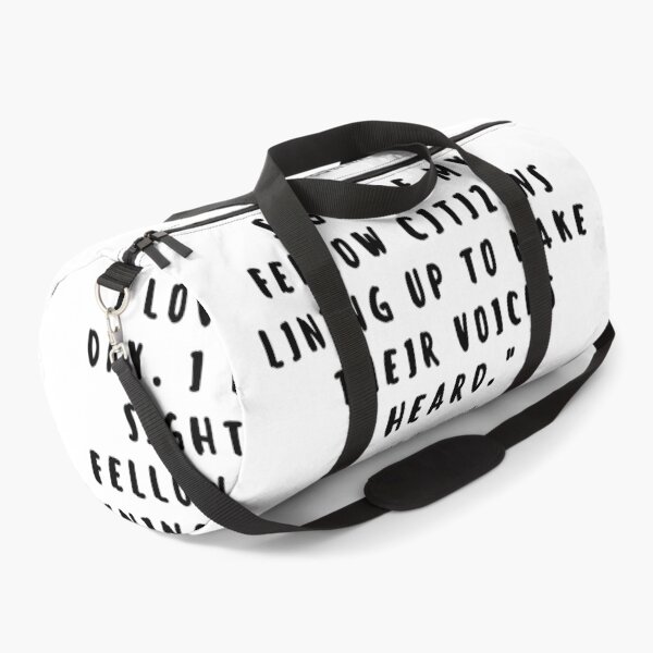 Item preview, I love voting day. I love the sight of my fellow citizens lining up to make their voices heard by Beth Broderick designed and sold by gloriasd14.