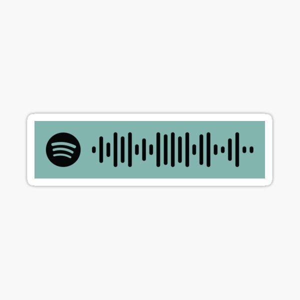 Spring Day por BTS Spotify Code Pegatina