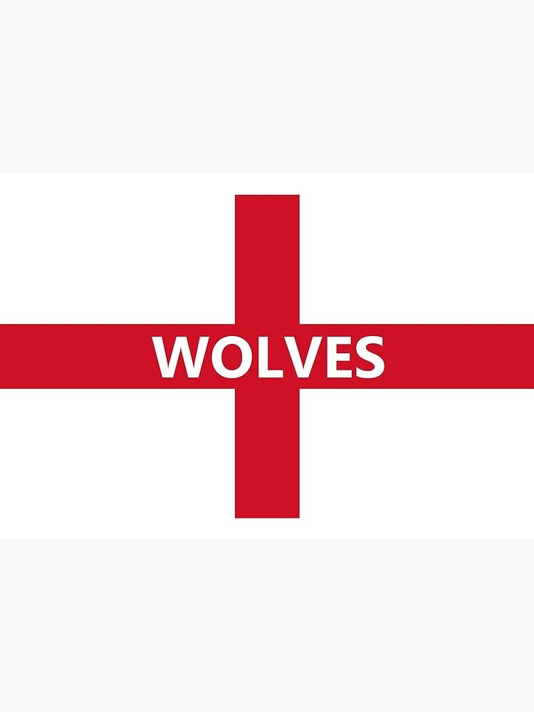 Wolves And England Flag Mask For Sale By Fcmasks Redbubble