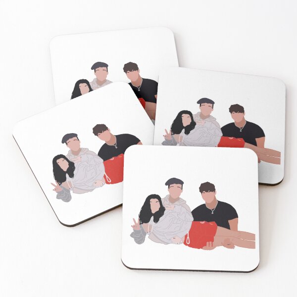 Item preview, Dixie, Noah and Curtis - sway house/hype house - tiktok designed and sold by Niharika28.