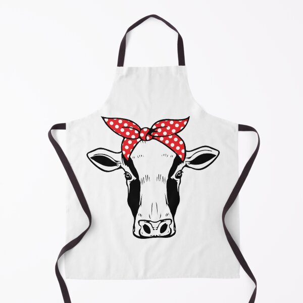 Item preview, Cow with red bandana designed and sold by PepaAnaRB.