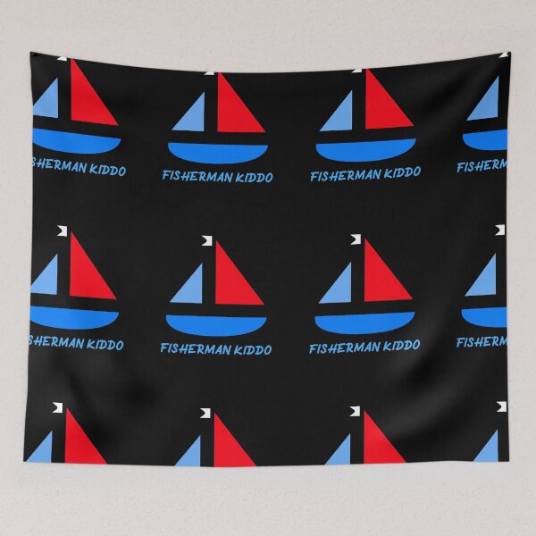 Item preview, Boat Fisherman Kiddo  designed and sold by Got-Ya-Bak.