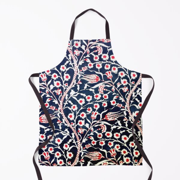 Item preview, TURKISH FLORAL MOTIFS,RED BLUE WHITE FLOWERS TULIPS,CARNATIONS designed and sold by BulganLumini.