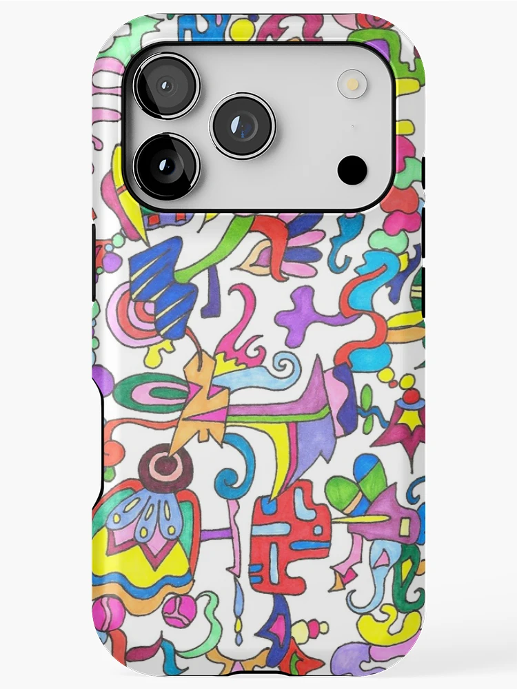 Thumbnail 1 of 4, iPhone Case, Abstract Patterns designed and sold by Harold-Inks.