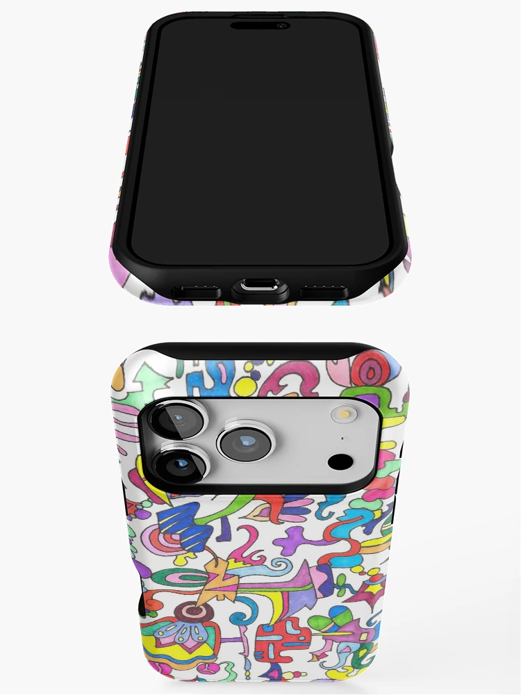 Thumbnail 3 of 4, iPhone Case, Abstract Patterns designed and sold by Harold-Inks.