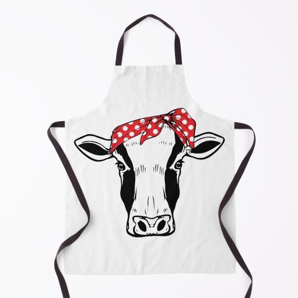 Item preview, Cow with red bandana designed and sold by PepaAnaRB.