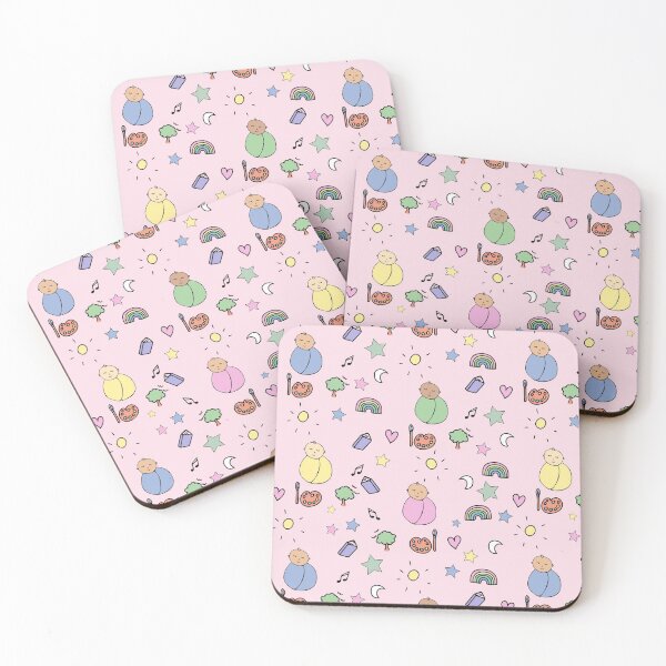 Item preview, Nursery baby print - pink designed and sold by LittleBettyMakes.