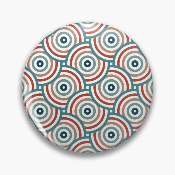 Item preview, Concentric Circles Pattern – Retro 70s designed and sold by RoguePatterns.