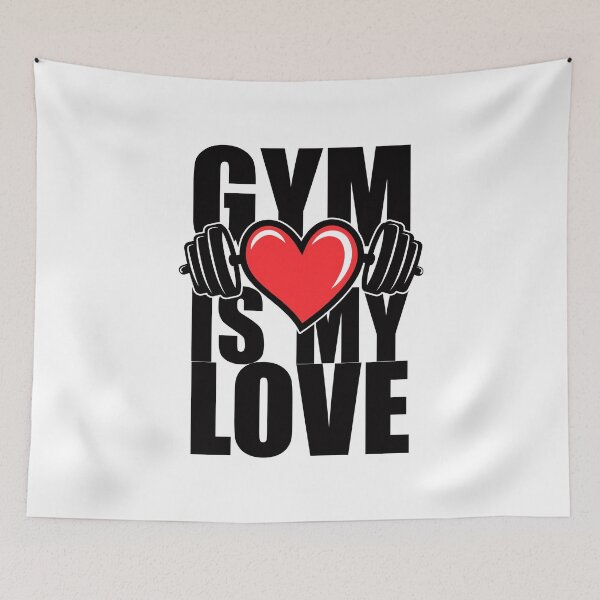 Item preview, Gym Is My Love - Motivational Gym  designed and sold by motivationaltee.