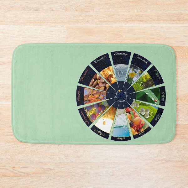 Item preview, A year full of nature (wheel of the seasons english version) designed and sold by NatureNature.