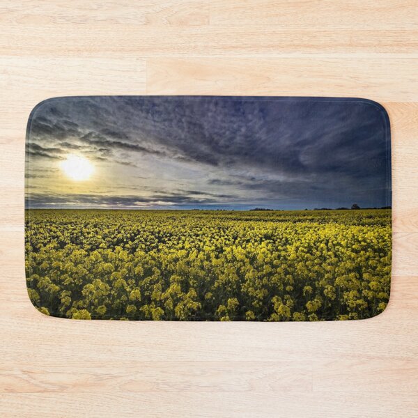 Item preview, Bright Sun over Yellow Rapeseed Field in Summer designed and sold by CClarkePhotos.