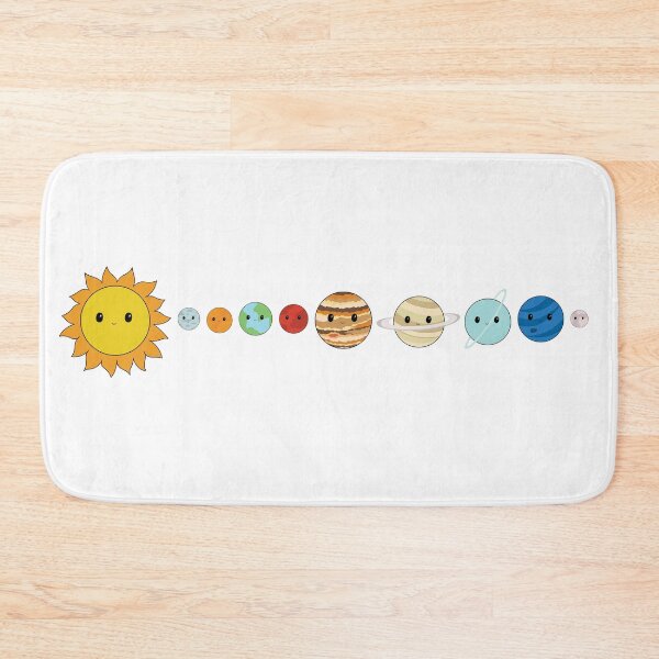Item preview, Happy Solar System designed and sold by cosmicbubblegum.