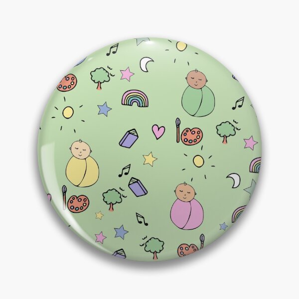 Item preview, Nursery baby print - green designed and sold by LittleBettyMakes.