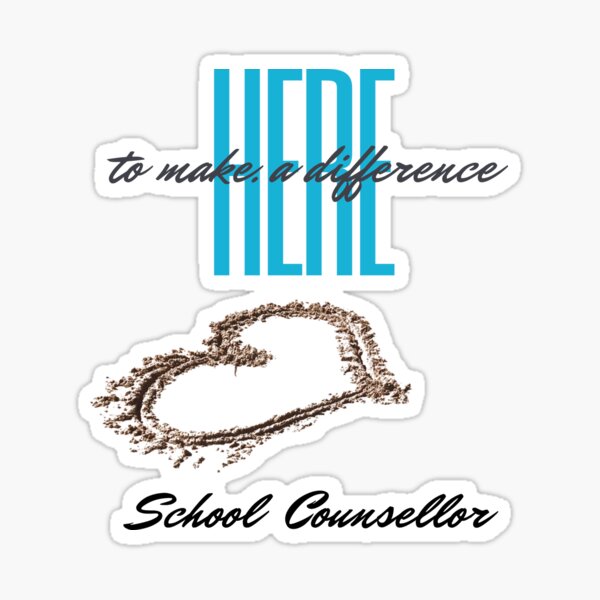 Here To Make A Difference Sticker