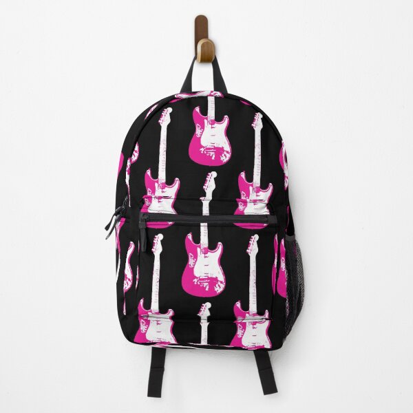 Item preview, Pink Electric Guitar (S09) designed and sold by QuarterMoon.