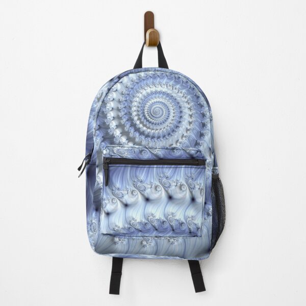 Item preview, FRACTAL SWIRL BLUE/WHITE designed and sold by Art-by-Cassy.