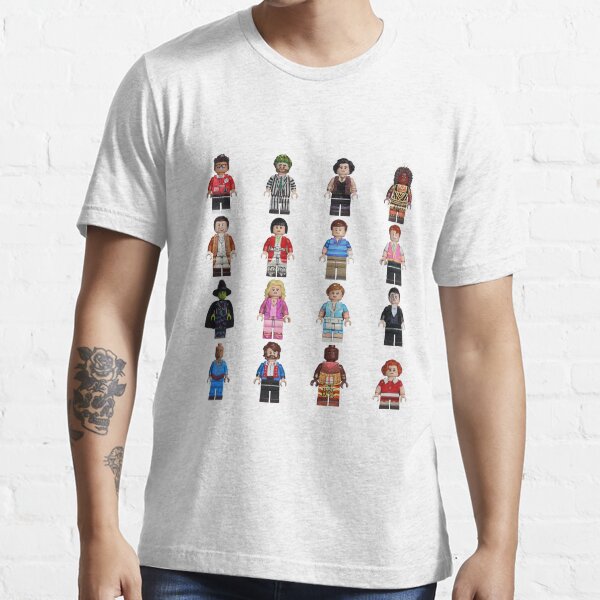 Broadway Bricks Characters Essential T-Shirt
