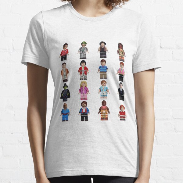 Broadway Bricks Characters Essential T-Shirt