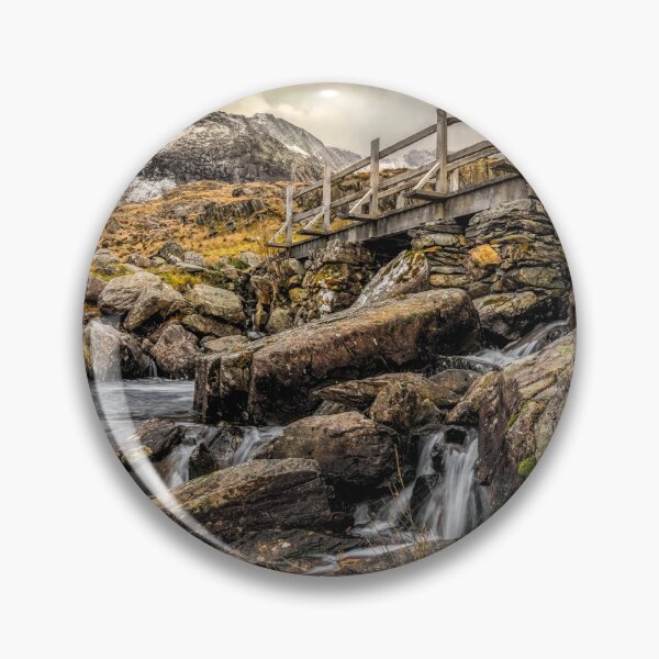 Item preview, Bridge to Mountains Cwm Idwal Wales designed and sold by AJEvans.