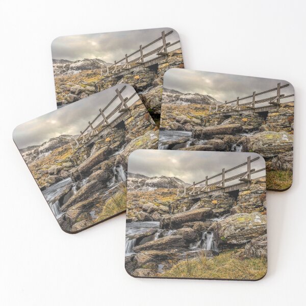 Item preview, Bridge to Mountains Cwm Idwal Wales designed and sold by AJEvans.