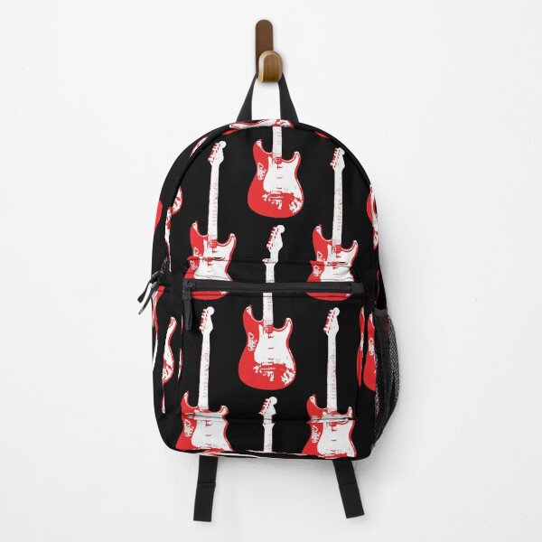Item preview, Red Electric Guitar (S09) designed and sold by QuarterMoon.