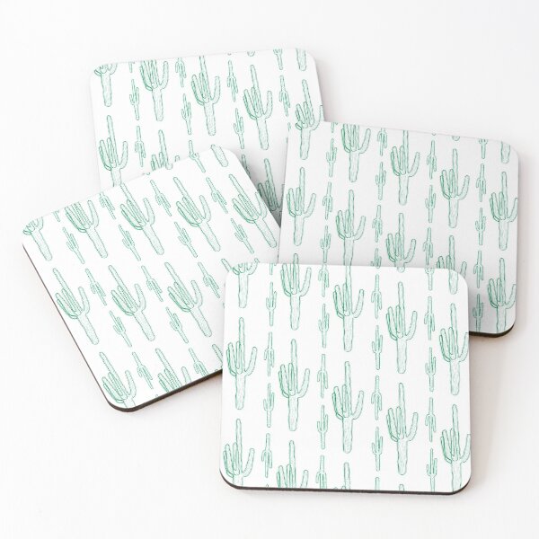 Item preview, Green Cactus Pattern designed and sold by christabelco.