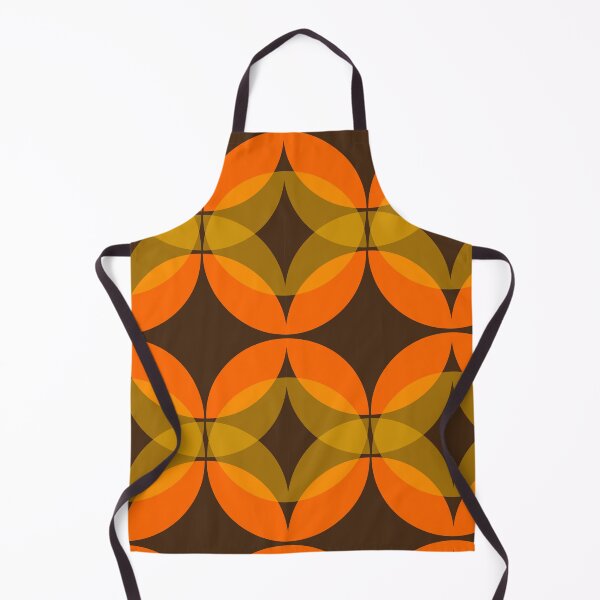 Item preview, 1970s retro leaf pattern designed and sold by tjf-artworks.