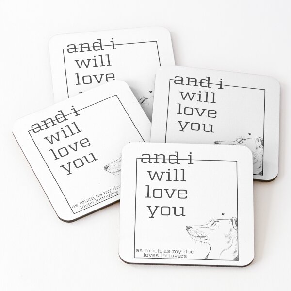 Item preview, And I will love you. designed and sold by hedevah.
