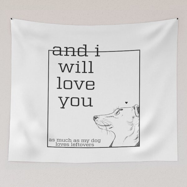 Item preview, And I will love you. designed and sold by hedevah.