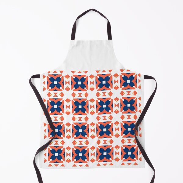 Item preview, Blue Orange Vintage Pattern designed and sold by Balkanfood.