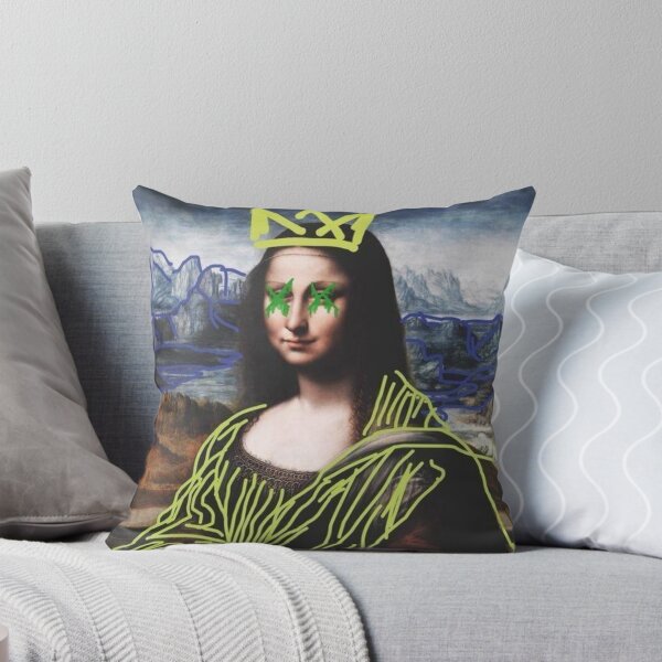 Aperçu de l'œuvre Monalisa Pop Art créée et vendue par DopeTops.